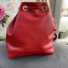 Bolso bandolera  piel rojo - Imagen 2