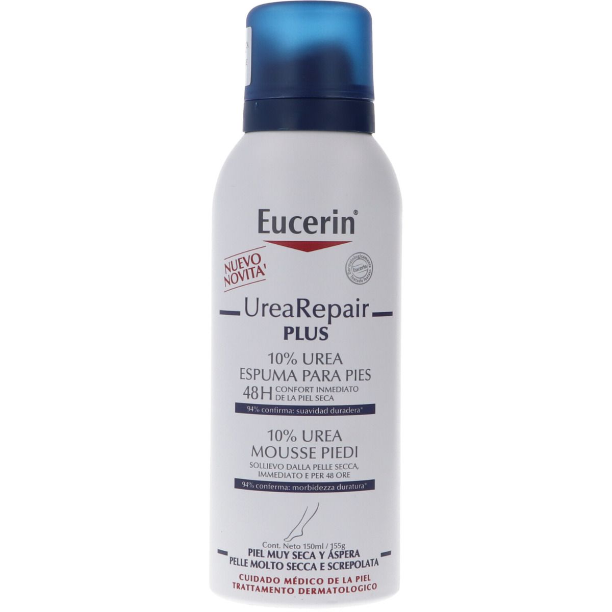 Eucerin Urea Repair Plus Espuma para Pies 150 ml Clichy Ponferrada