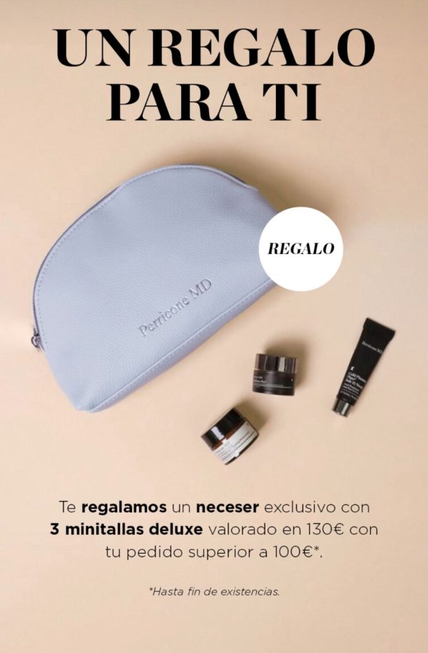 Regalo neceser con 3 minitallas deluxe