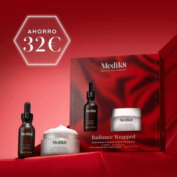 Medik 8 Radiance Wrapped vitamina C mas crema