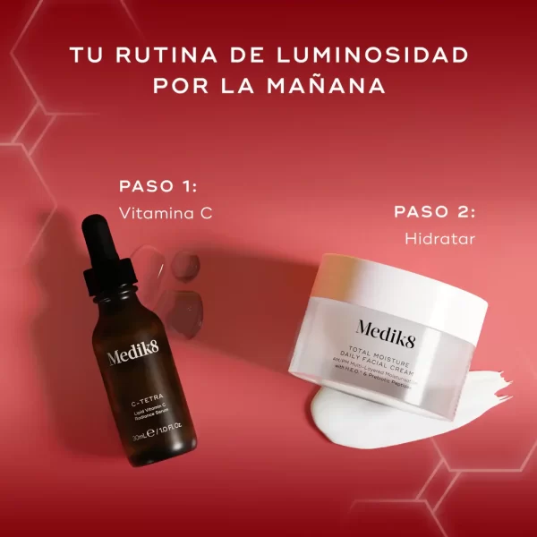 Medik 8 Radiance Wrapped vitamina C mas crema - Imagen 3